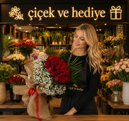 25 Kırmızı Gül ile Aşkların En Büyüğü