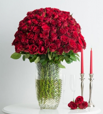 200 Kırmızı Gül ile Gerçek Aşk