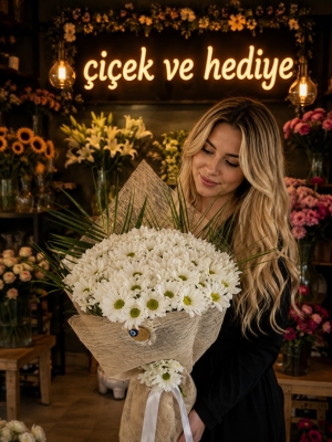 Delüx Papatya Buketi