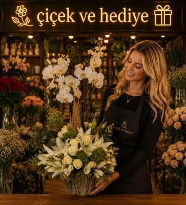 Paulina Orkide Lilyum Arajmanı Serisi