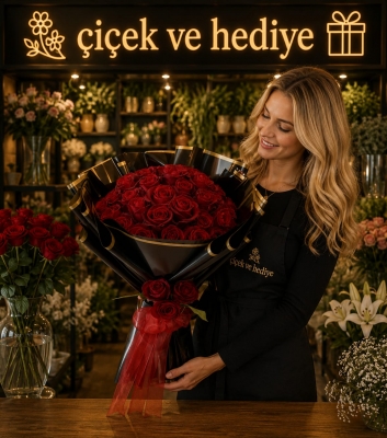 Sevgi Bahçesi 35 Gül Buketi