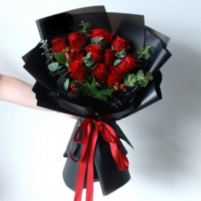 11 Adet Kırmızı Gül Buketi, Online Çiçekçi