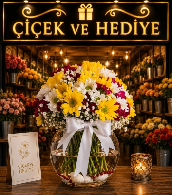 Paşabahçe Vazoda Papatya Karnavalı