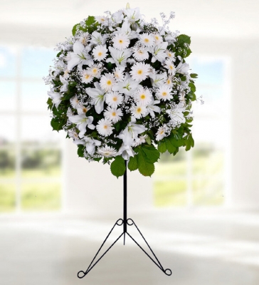  Beyaz Ferforje Aranjmanı