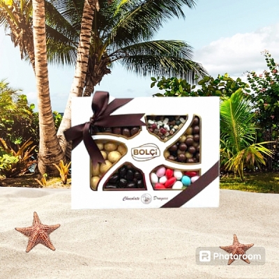 Bolçi Karışık Pencere Draje Kutu Diyarbakır Çikolata ve Yenilebilir Çiçek Siparişi