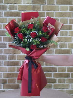 You are My Flower - 7`li Kırmızı Gül Buketi