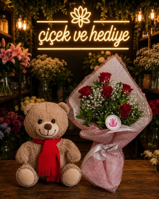 Aşkın Kucaklayışı Güller