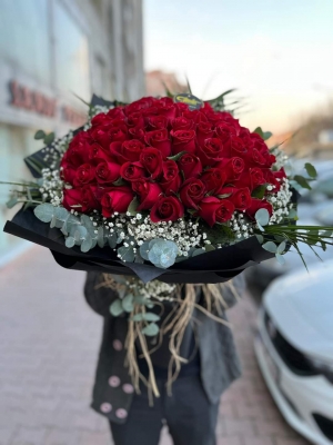 101 Adet Gül Buketi