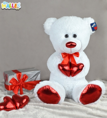 Halley Pelüş Parlak Kalpli Ayi 100cm