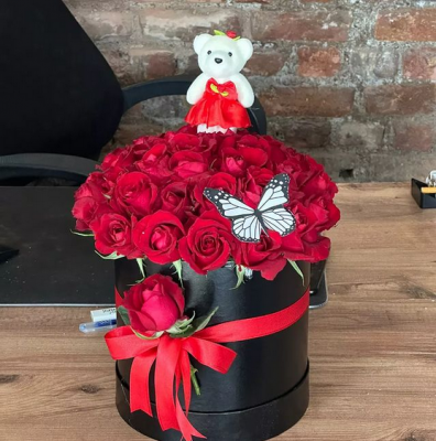 Kalbim Sana Emanet 41 Kırmızı Gül