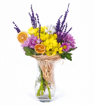 Fanusta Renk Ahengi Papatyalar Diyarbakır nöbetçi çiçekçi