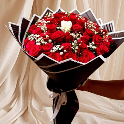 Diablo Güller 41 Adet Kırmızı Gül