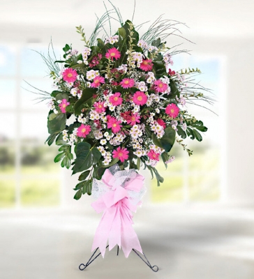 Pembe Beyaz Ferforje