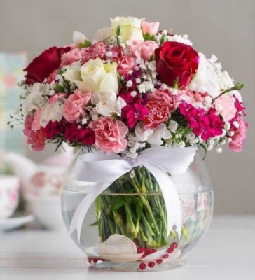 Renklerin Melodisi Çiçek Aranjmanı