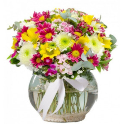 Baharın Renkleri Çiçek Sepeti